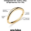 image:imageAna Luisa Bracelets for Women  14K Gold Plated amp Silver Rhodium Bangle and Cuff Bracelets  Sleek Designs Perfect for Layering  Hypoallergenic WaterResistant TarnishFree Bracelet for Daily WearTalia  SM