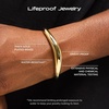 image:imageAna Luisa Bracelets for Women  14K Gold Plated amp Silver Rhodium Bangle and Cuff Bracelets  Sleek Designs Perfect for Layering  Hypoallergenic WaterResistant TarnishFree Bracelet for Daily WearTalia  SM